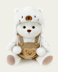 White Teddy with Outfit