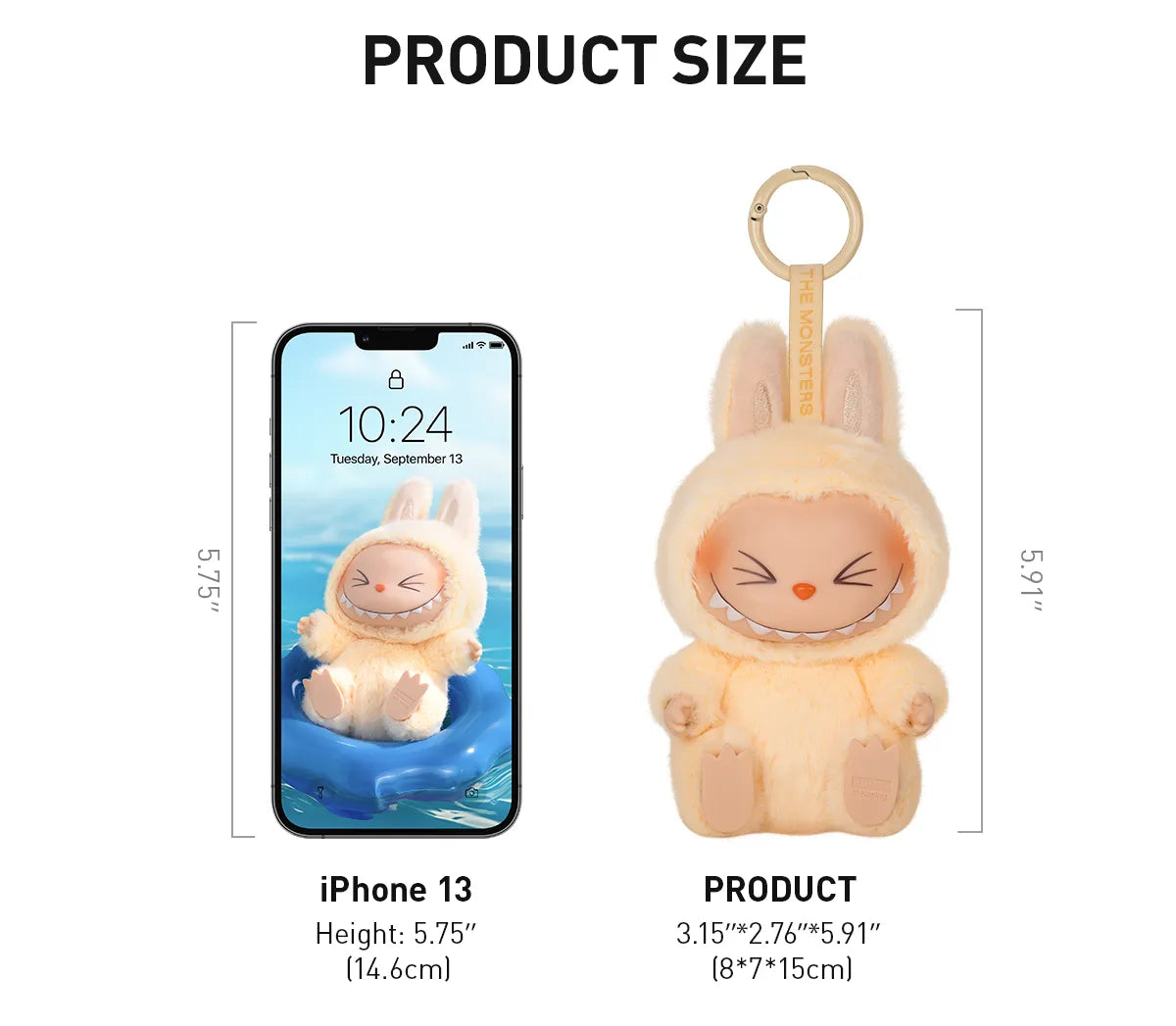 Labubu Have A Seat, Plush Pendant (Blind Box)