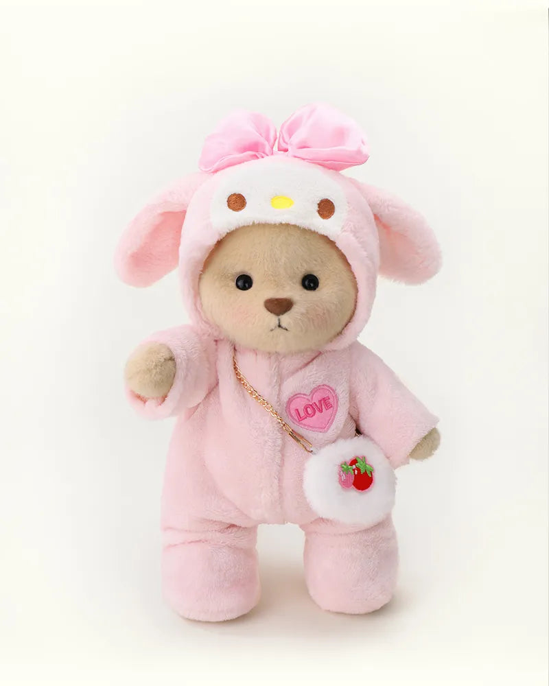 Handmade Teddy Bear | Love Strawberry