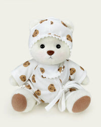 White Teddy with Outfit