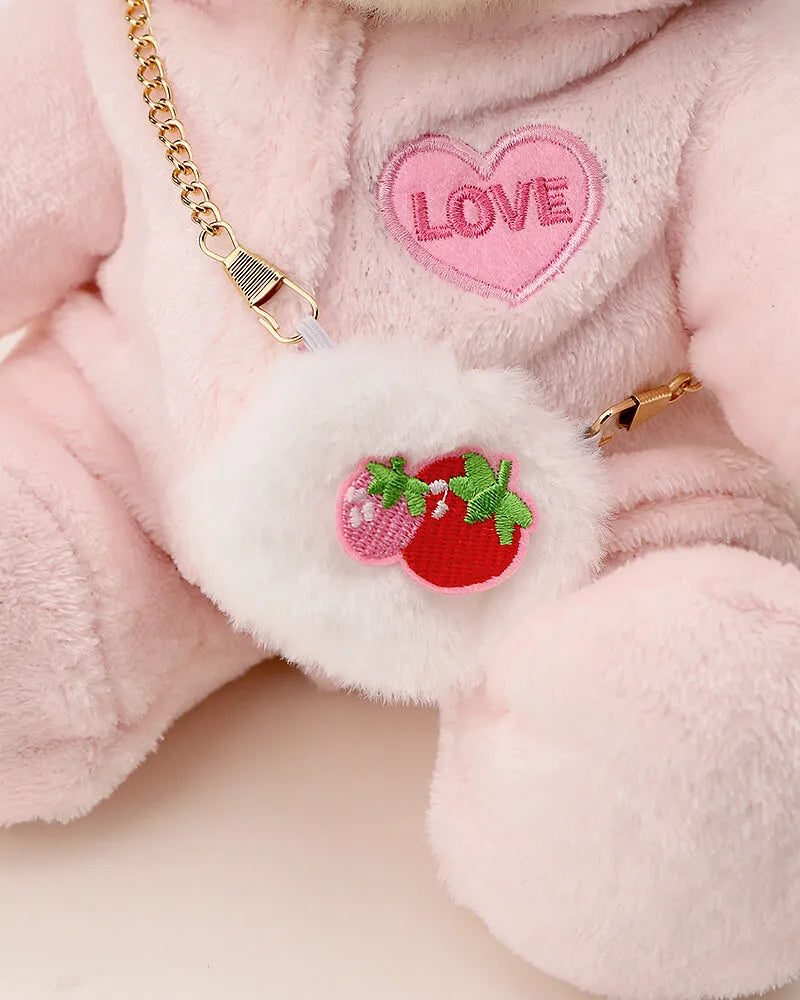 Handmade Teddy Bear | Love Strawberry