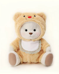 White Teddy with Outfit