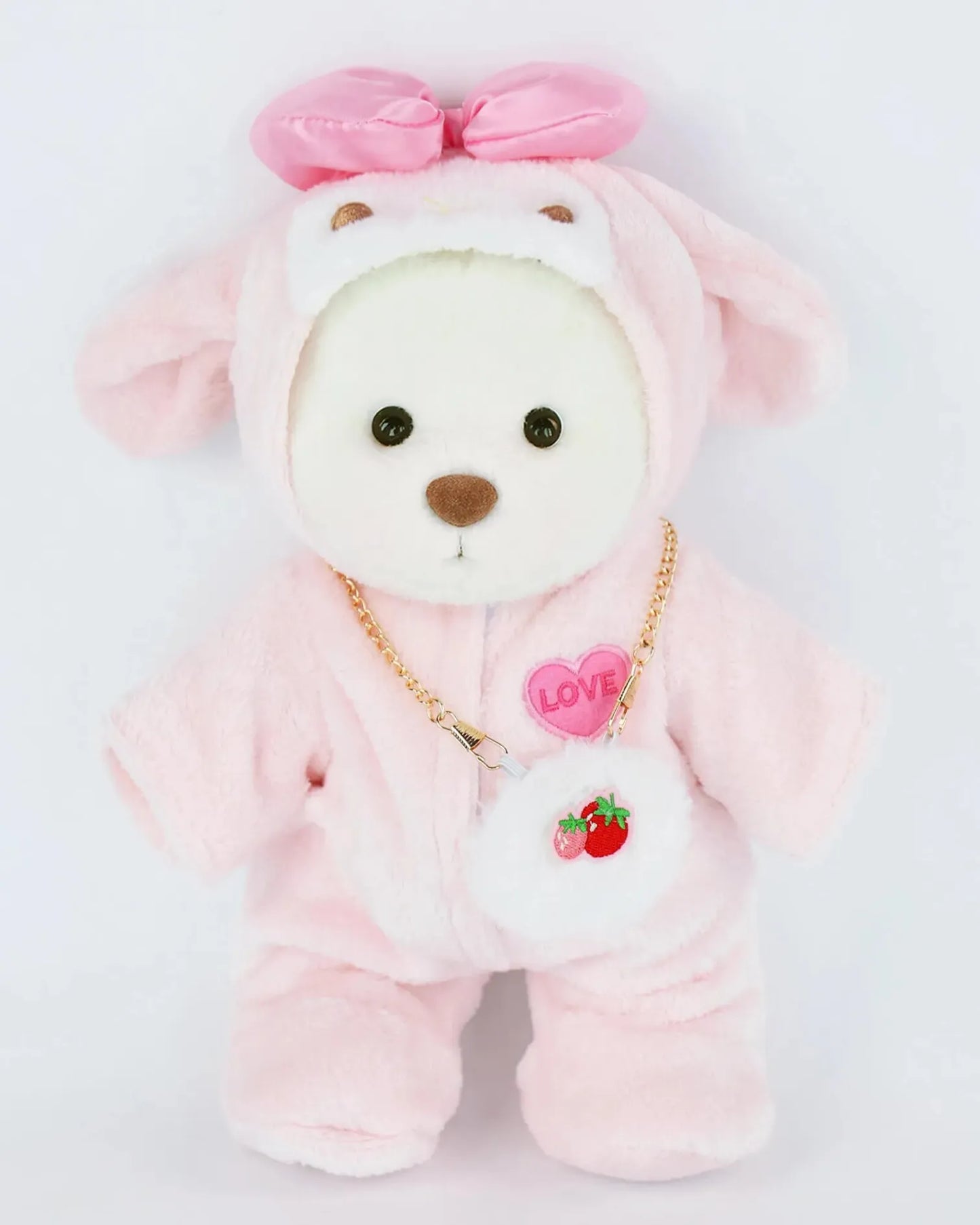 Handmade Teddy Bear | Love Strawberry