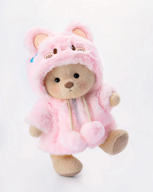 Handmade Teddy Bear | Fluffy Pink Rabbit