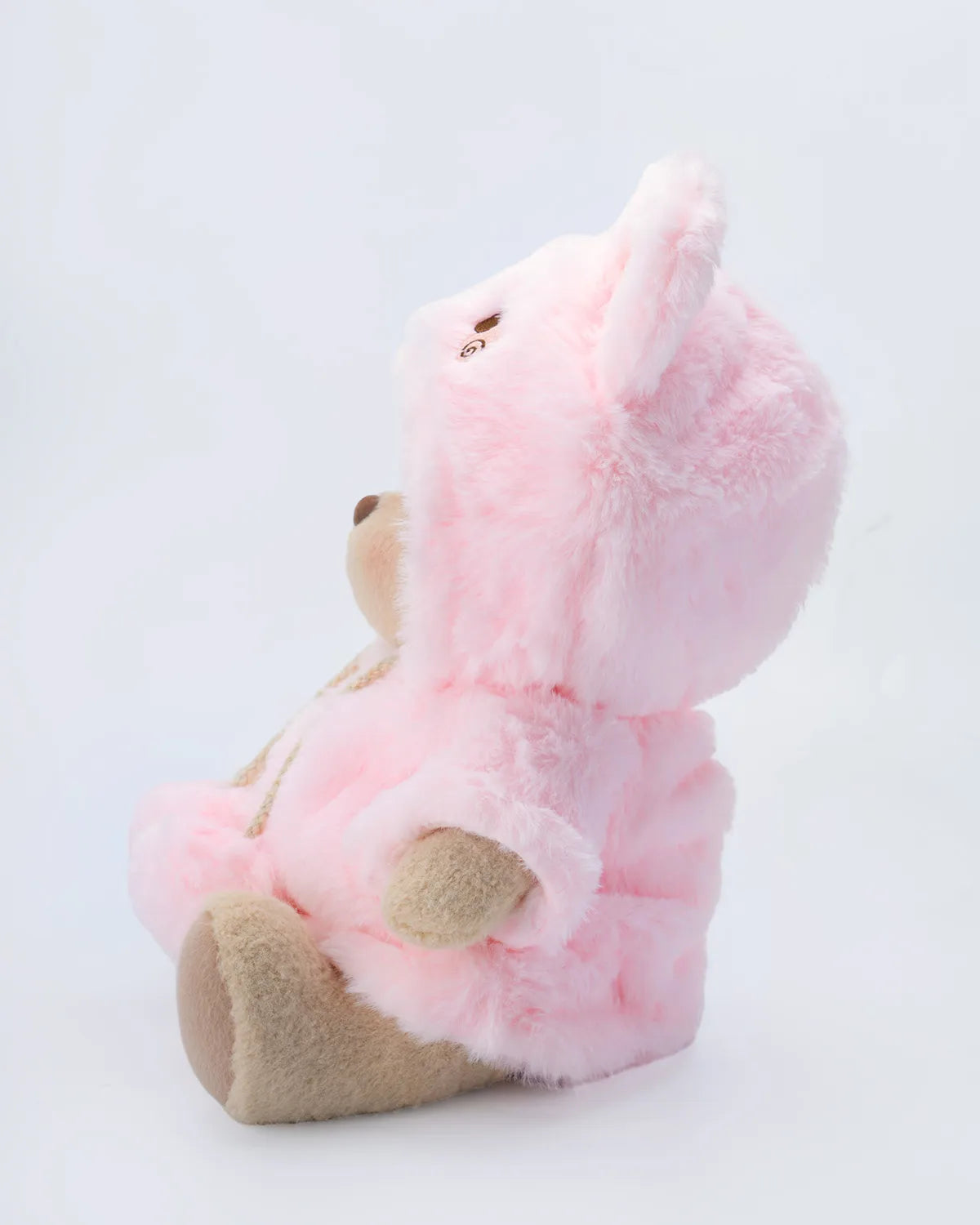 Handmade Teddy Bear | Fluffy Pink Rabbit
