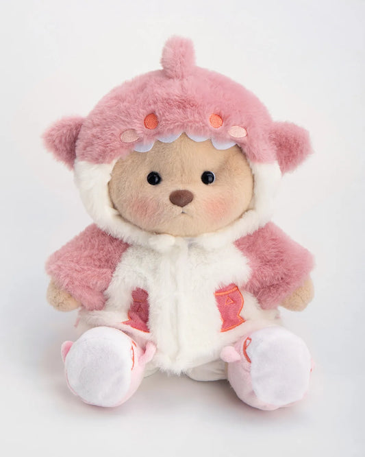 Handmade Teddy Bear | Pink Shark