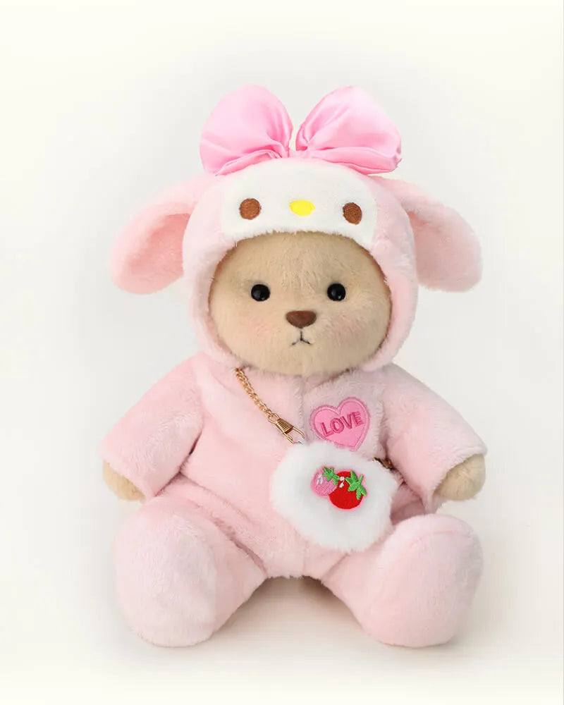 Handmade Teddy Bear | Love Strawberry