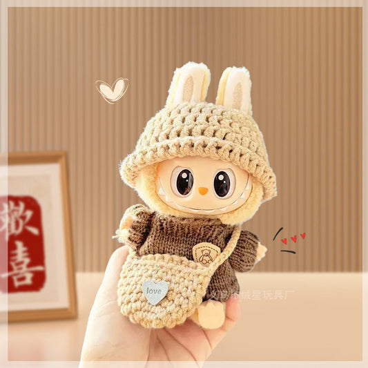 17cm Labubu Sweater Clothing Set V2 (no doll)