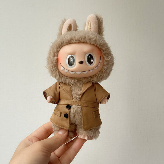 17cm Labubu Autumn Jacket Clothing Set (no doll)