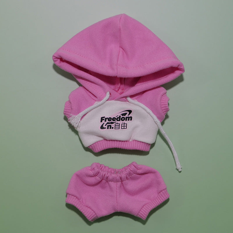 17cm Labubu Hoodie Clothing Set (no doll)