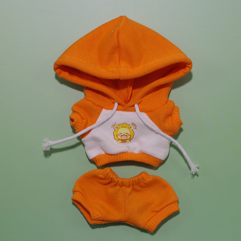 17cm Labubu Hoodie Clothing Set (no doll)