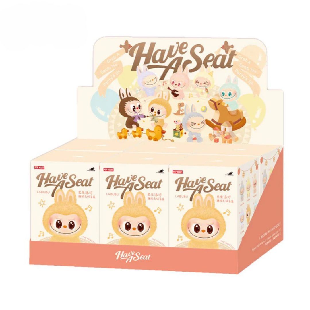 Labubu Have A Seat, Plush Pendant (Blind Box)
