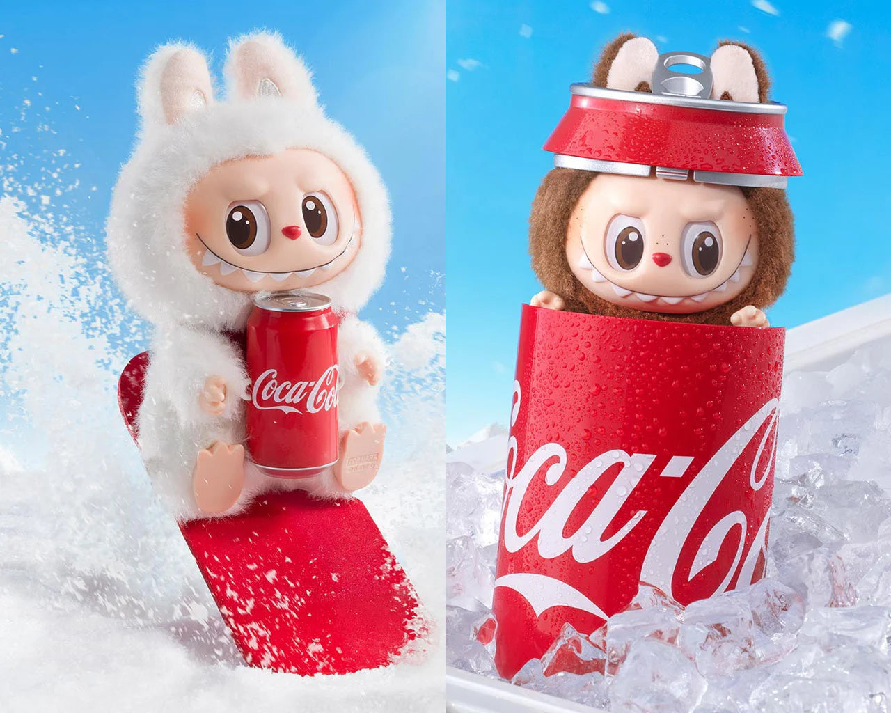 Labubu Coca-Cola, Plush Pendant (Blind Box)