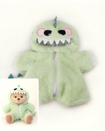 Handmade Teddy Bear | Green Dino