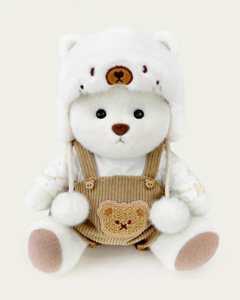 El Yapımı Teddy Ayı | Vizon Şapka - Aşk Anahtarım