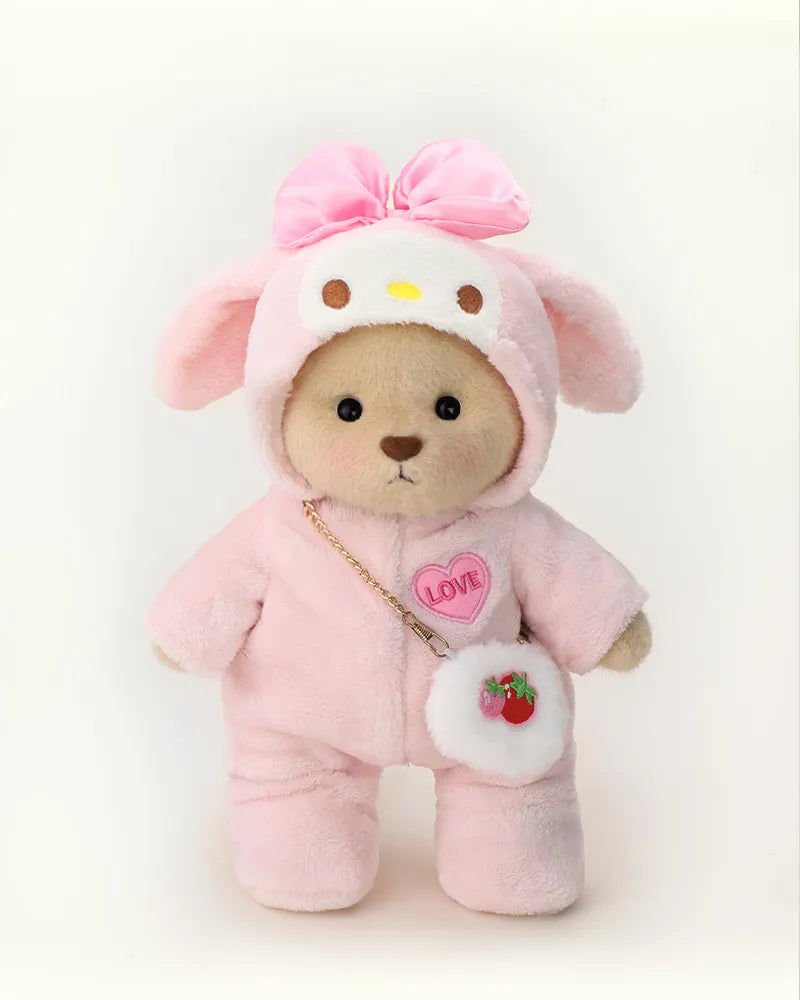 Handmade Teddy Bear | Love Strawberry