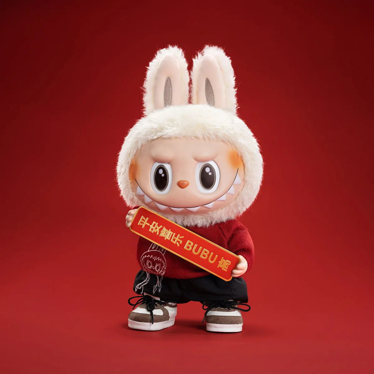 THE MONSTERS LABUBU - BEST OF LUCK Vinyl Plush Doll