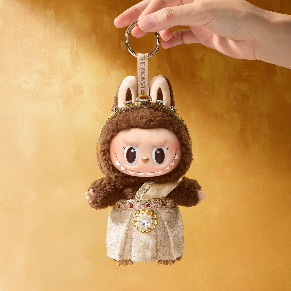 THE MONSTERS LABUBU Good Luck to You Vinyl Plush Doll Pendant