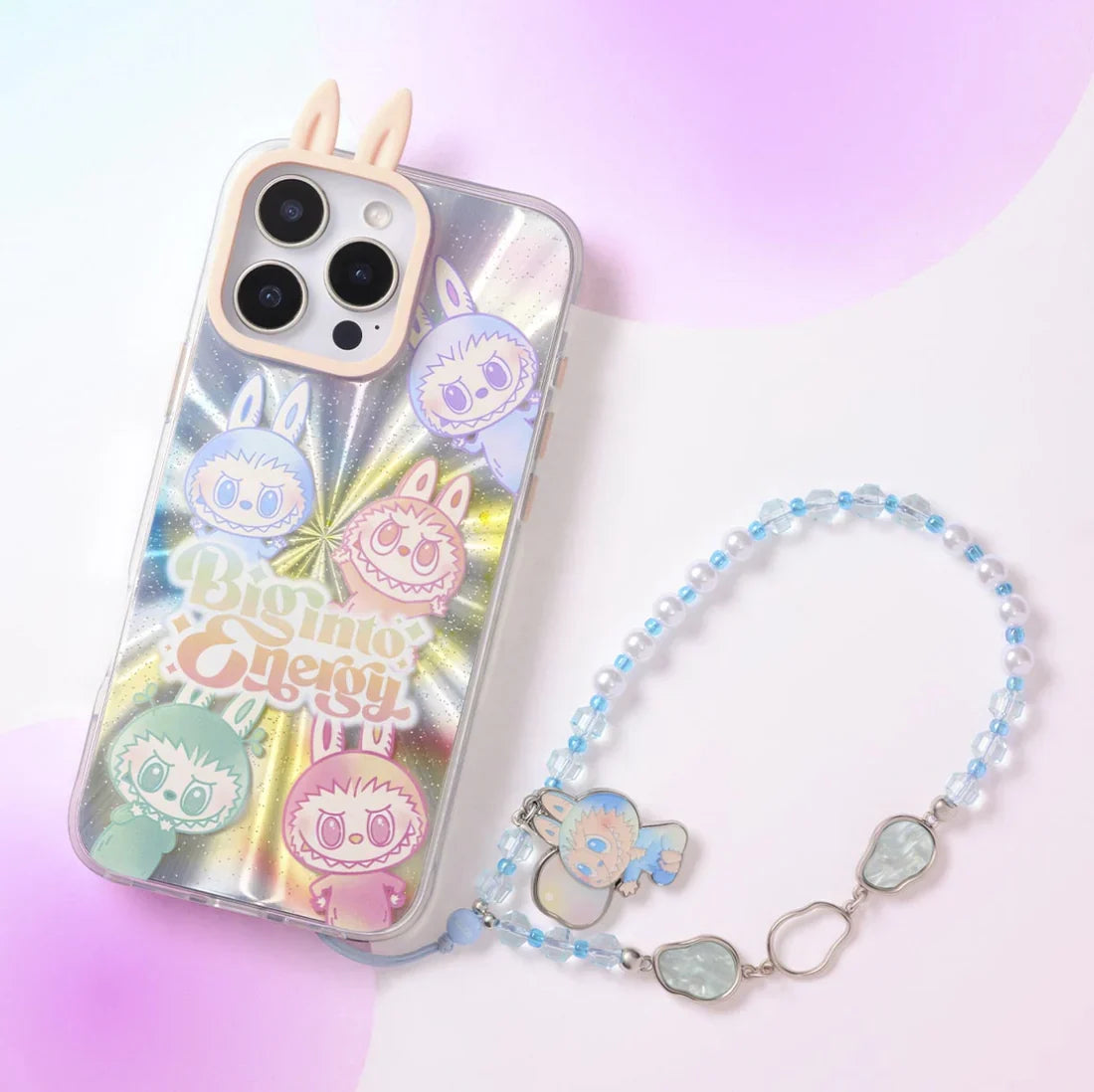 THE MONSTERS Big into Energy Series-Phone Charm Blind Box