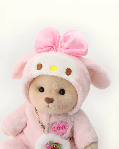 Handmade Teddy Bear | Love Strawberry
