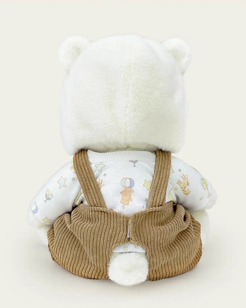 Handmade Teddy Bear | Mink Hat