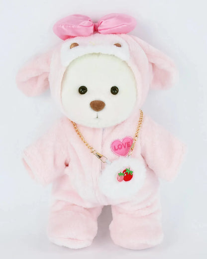 Handmade Teddy Bear | Love Strawberry