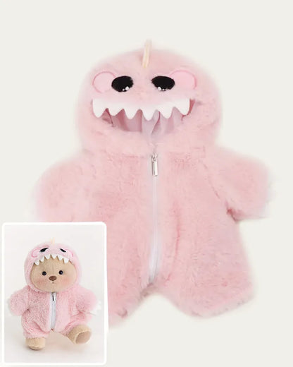 Handmade Teddy Bear | Pink Dino