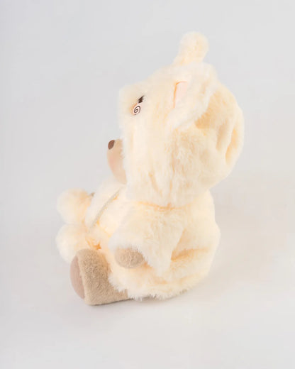 Handmade Teddy Bear | Fluffy Yellow Rabbit
