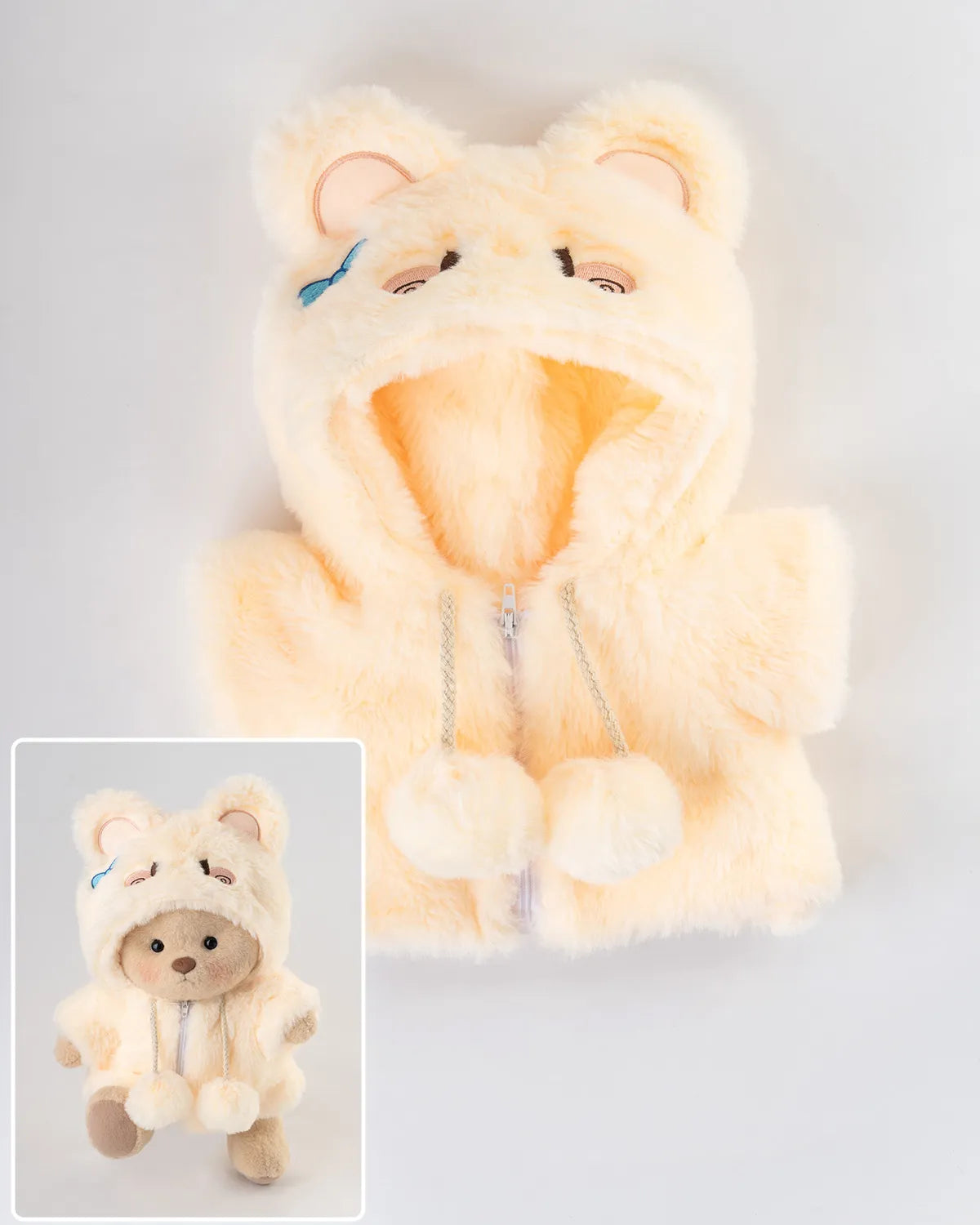 Handmade Teddy Bear | Fluffy Yellow Rabbit
