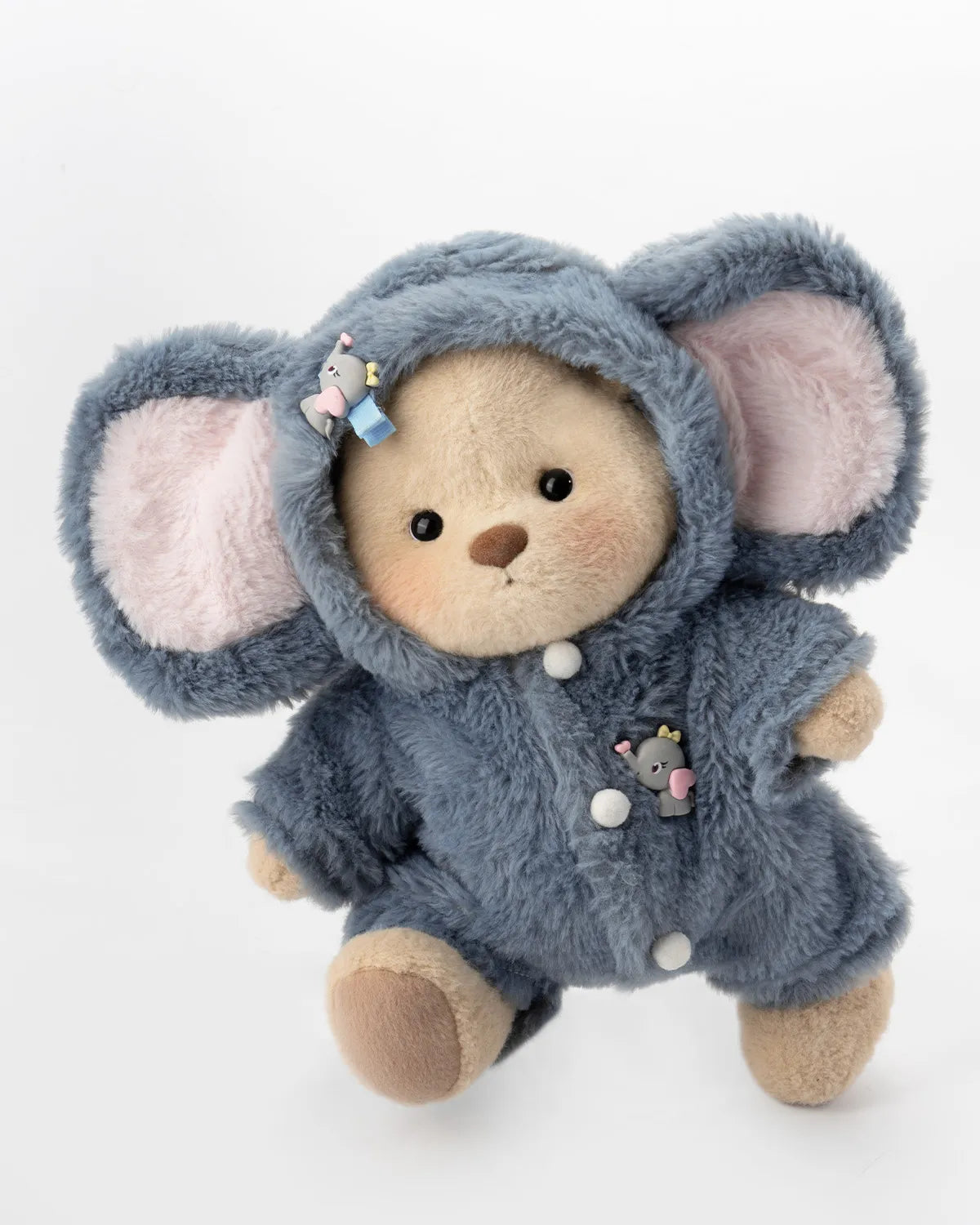 Handmade Teddy Bear | Little Furry Elephant