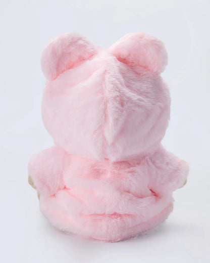 Handmade Teddy Bear | Fluffy Pink Rabbit
