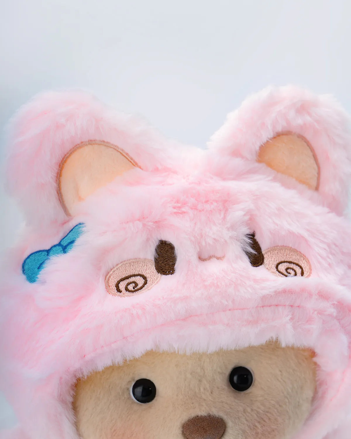Handmade Teddy Bear | Fluffy Pink Rabbit