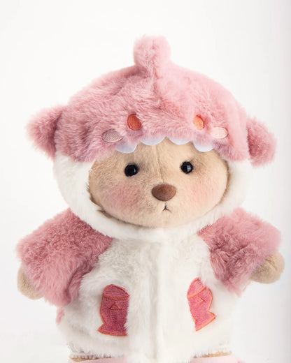 Handmade Teddy Bear | Pink Shark