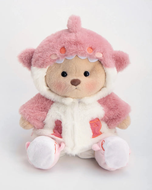Handmade Teddy Bear | Pink Shark