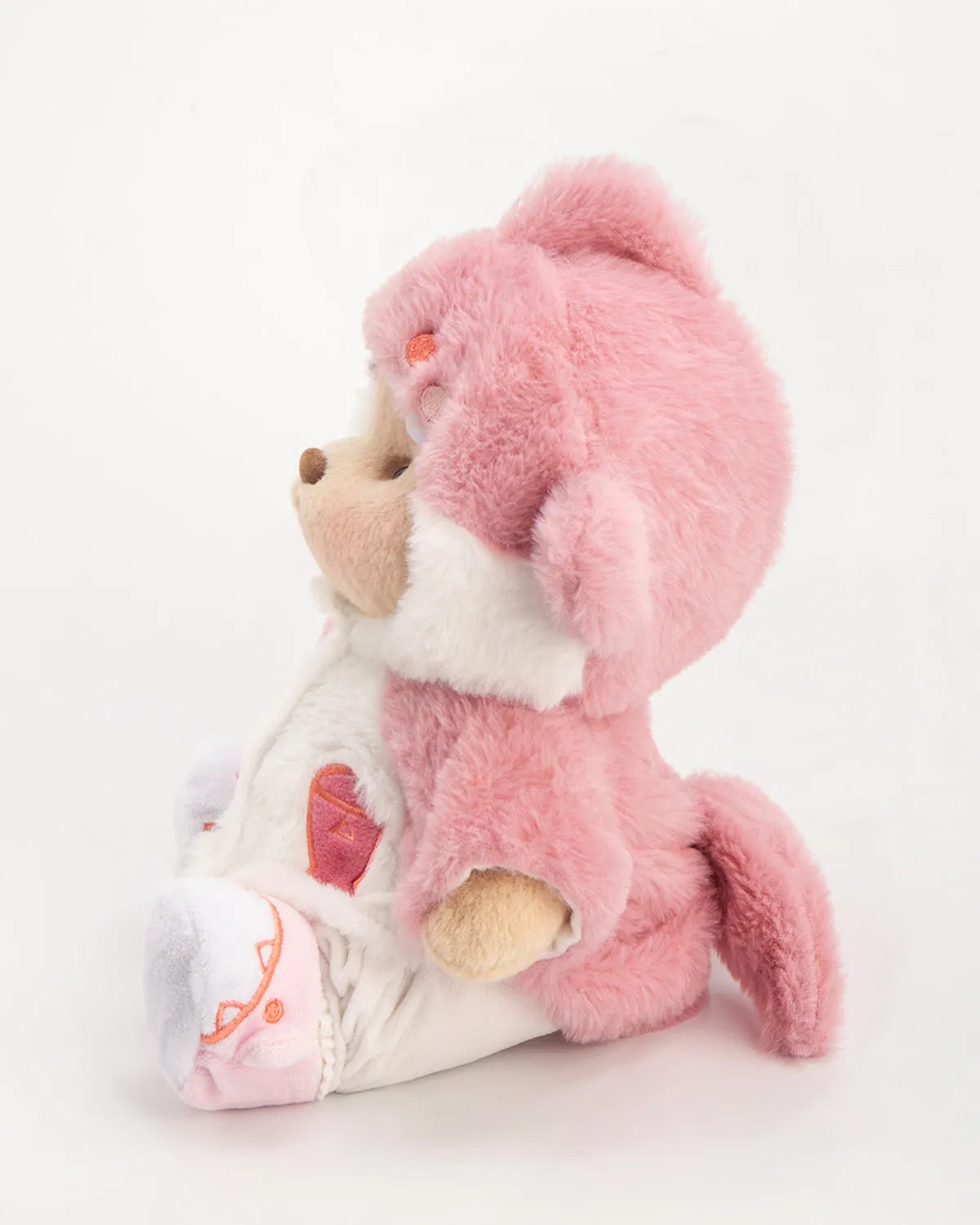 Handmade Teddy Bear | Pink Shark