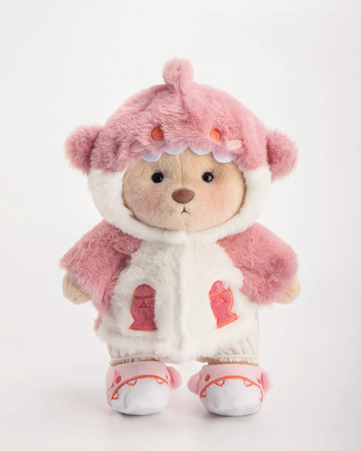 Handmade Teddy Bear | Pink Shark
