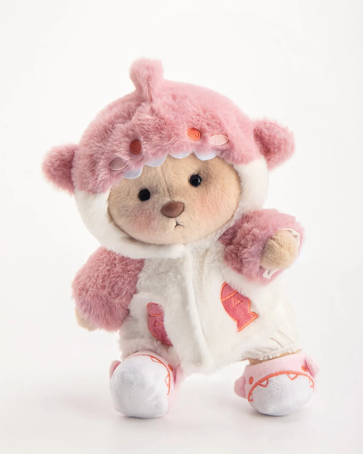 Handmade Teddy Bear | Pink Shark