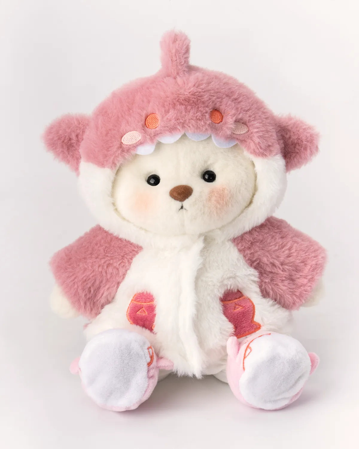 Handmade Teddy Bear | Pink Shark