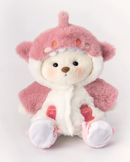 Handmade Teddy Bear | Pink Shark