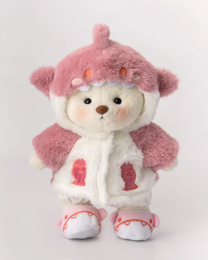 Handmade Teddy Bear | Pink Shark