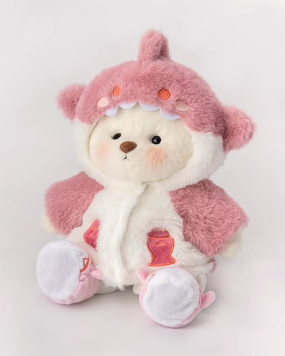 Handmade Teddy Bear | Pink Shark