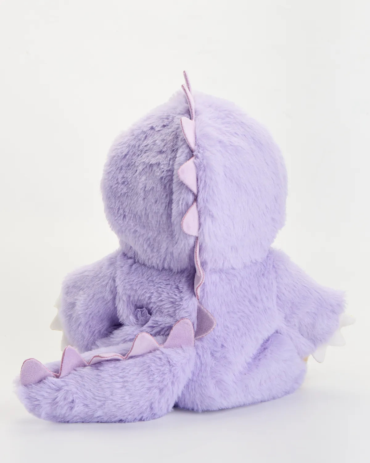 Handmade Teddy Bear | Furry Purple Dino