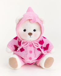 White Teddy with Outfit