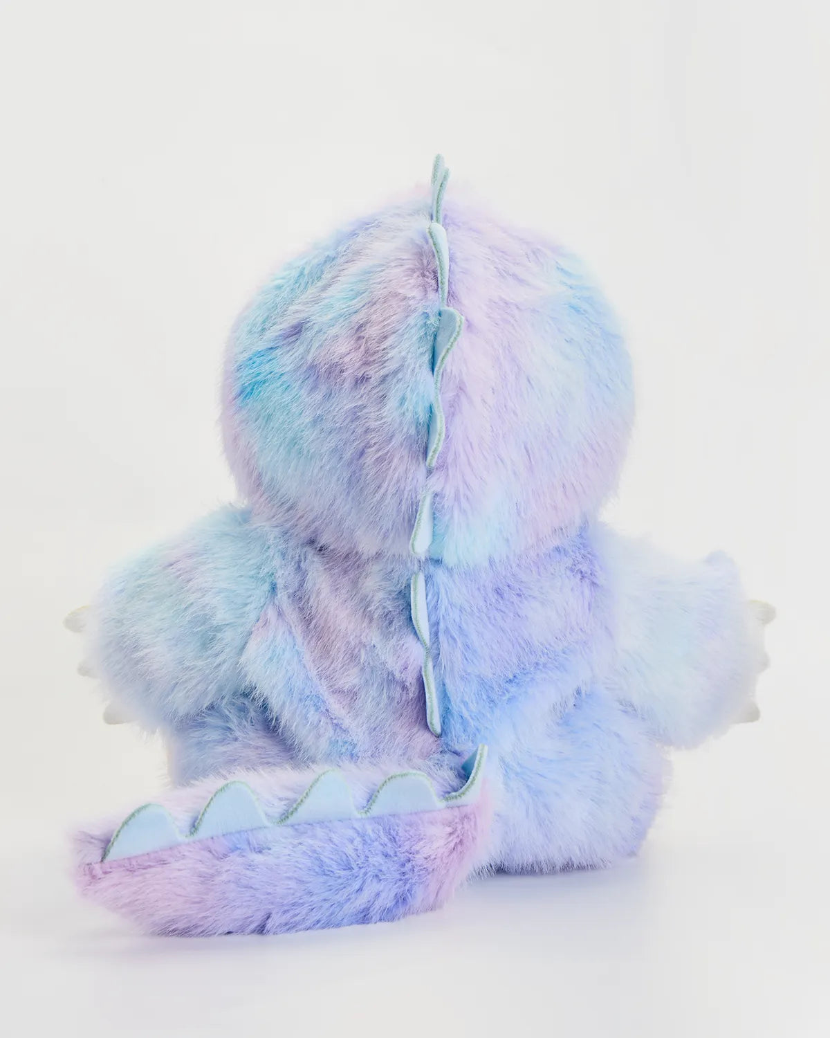 Handmade Teddy Bear | Rainbow Blue Purple Dino