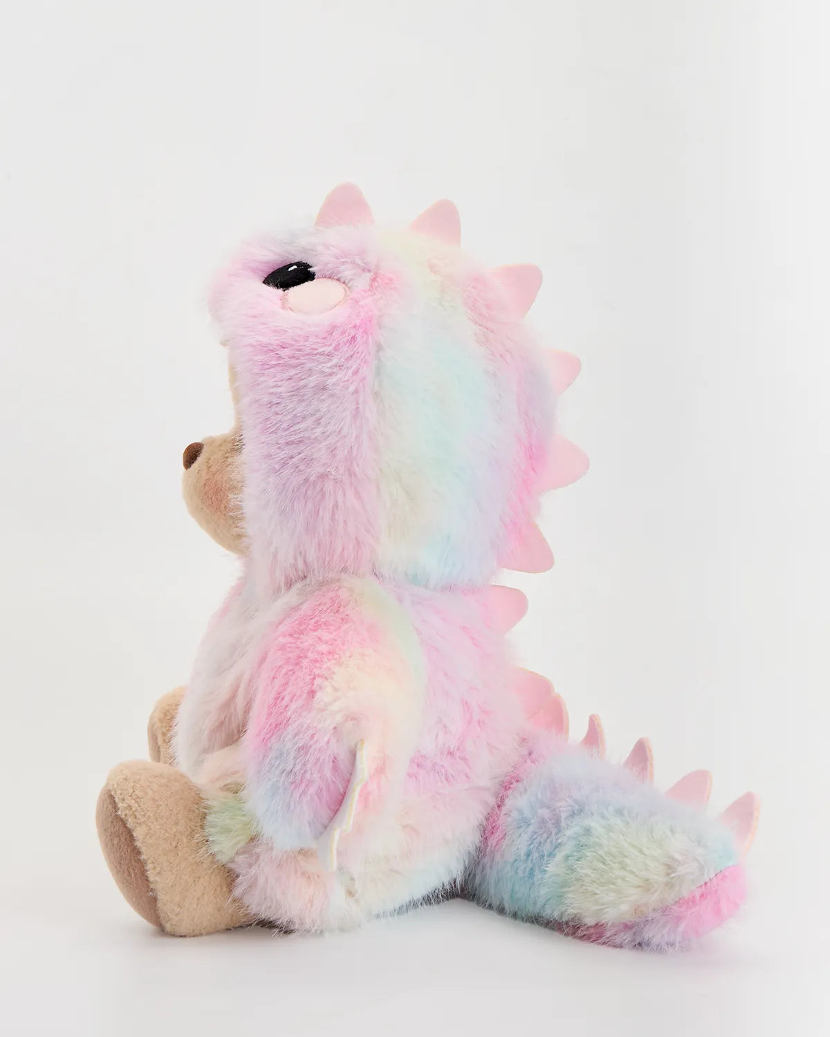 Handmade Teddy Bear | Rainbow Dino