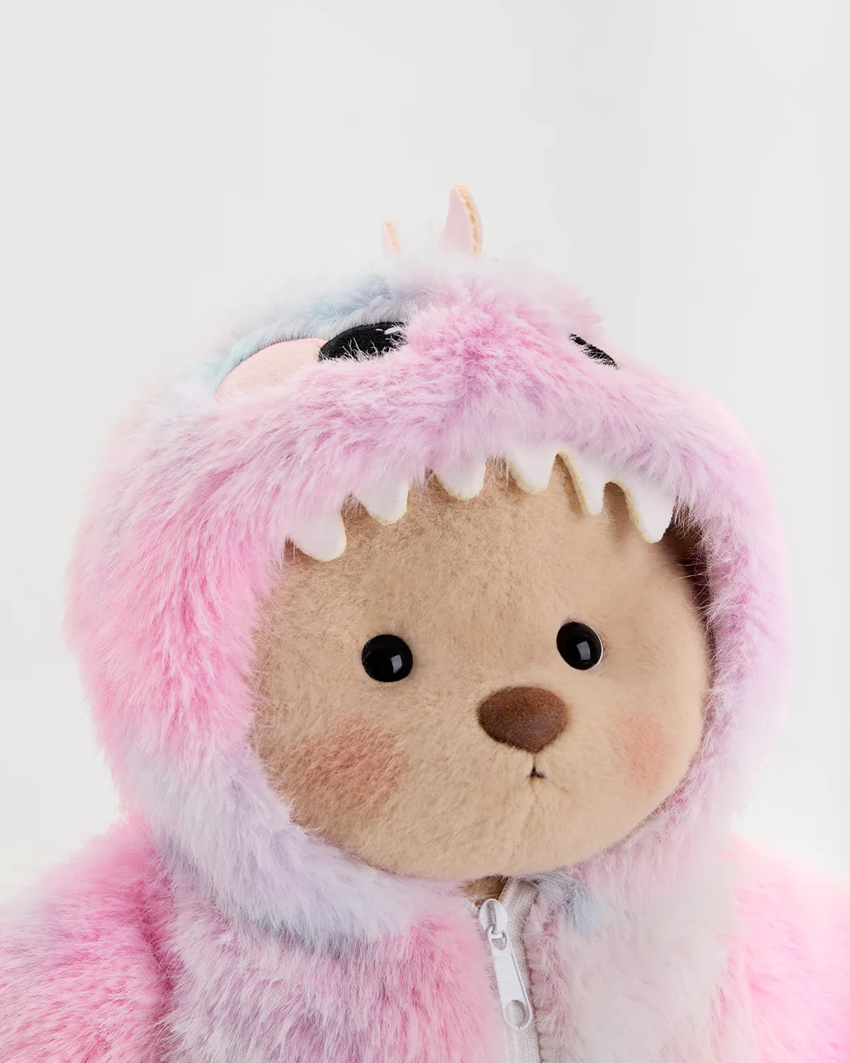 Handmade Teddy Bear | Rainbow Dino
