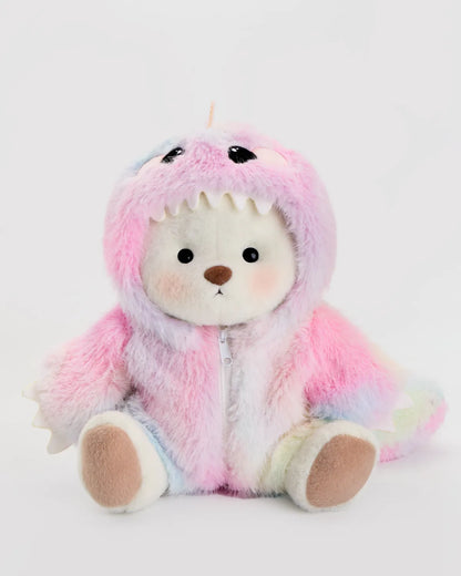 Handmade Teddy Bear | Rainbow Dino
