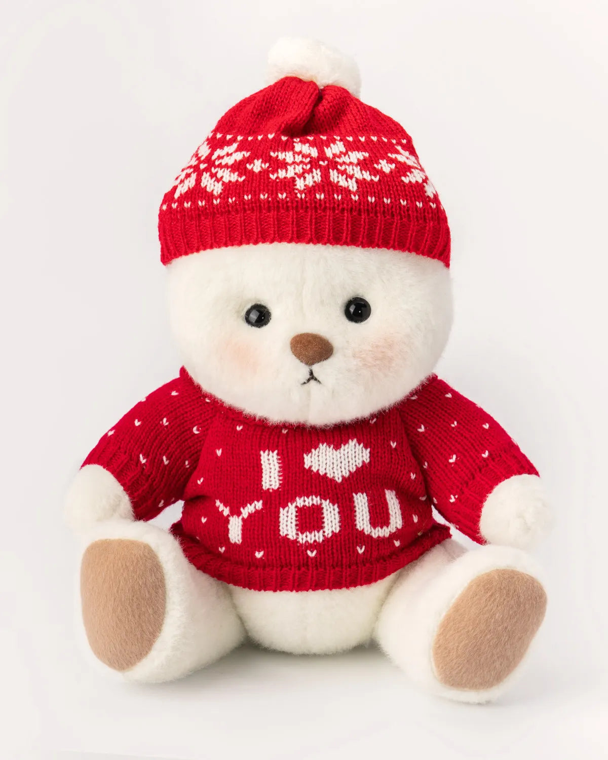 Handmade Teddy Bear | Red Sweater