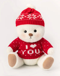 White Teddy with Outfit