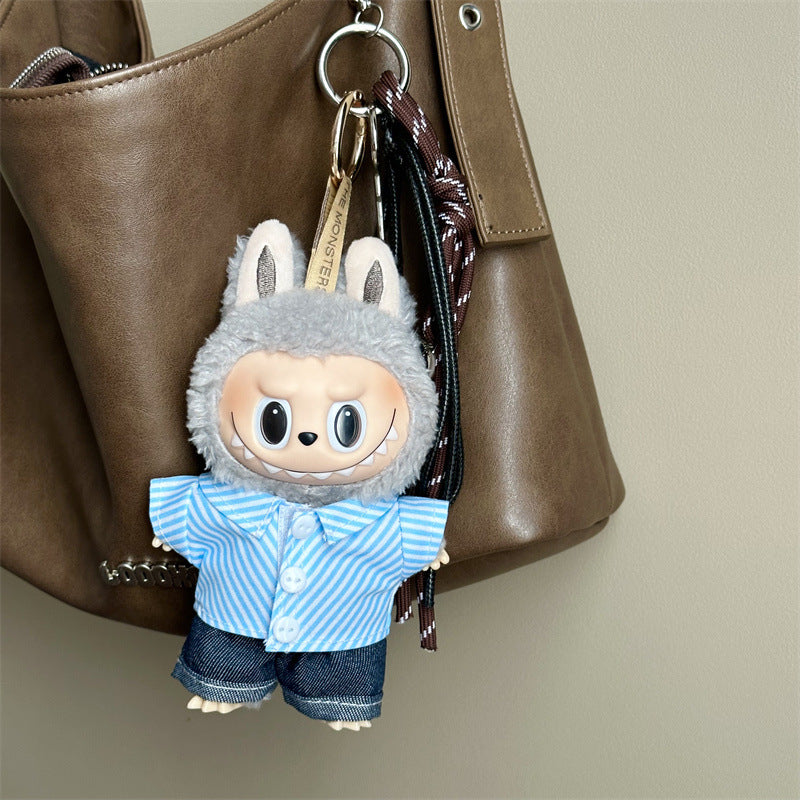 17cm Labubu Shirt + Pant Clothing Set (no doll)